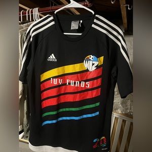 Sporting Kansas City KC Wizards Wiz 20th Anniversary Kit Jersey Adidas Medium